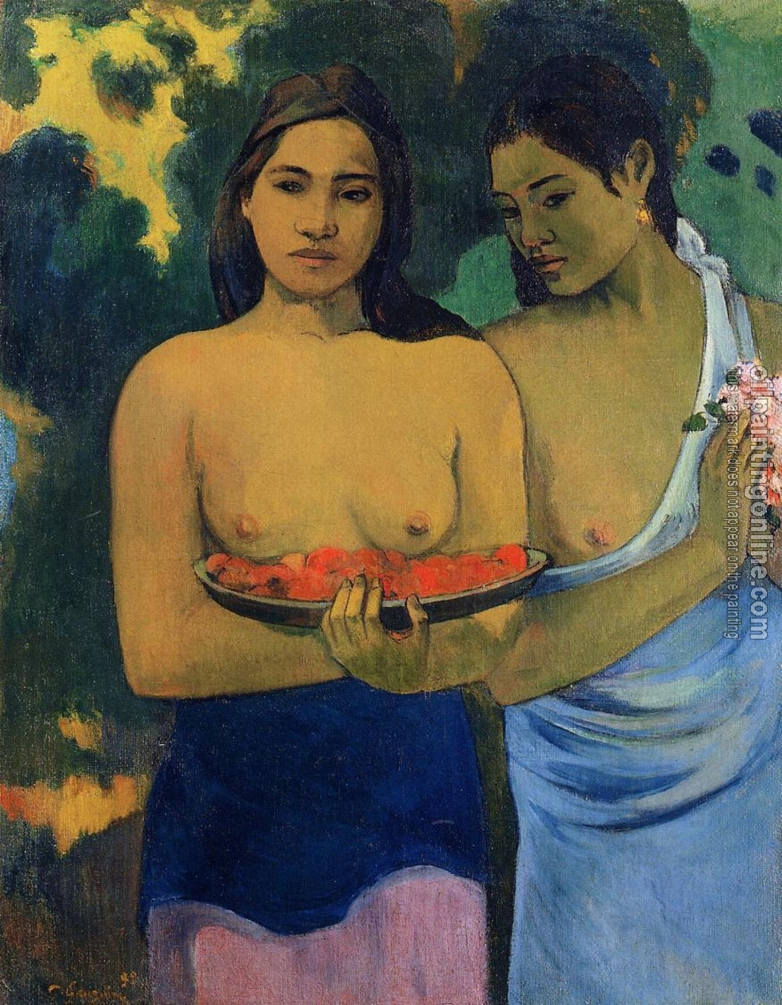 Gauguin, Paul - Two Tahitian Women